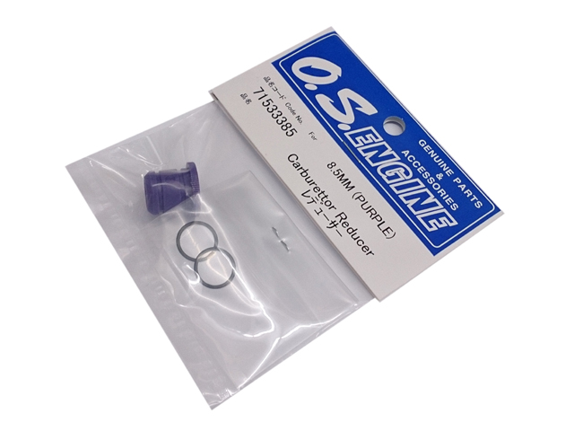 O.S.ENGINE　71533010　レデューサー 9MM (BLUE) W/O-リング（グレー）