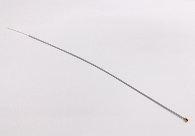 FUTABA　9M08A16104　フタバ2.4GHzレシーバー用アンテナケーブル・L=210mm
