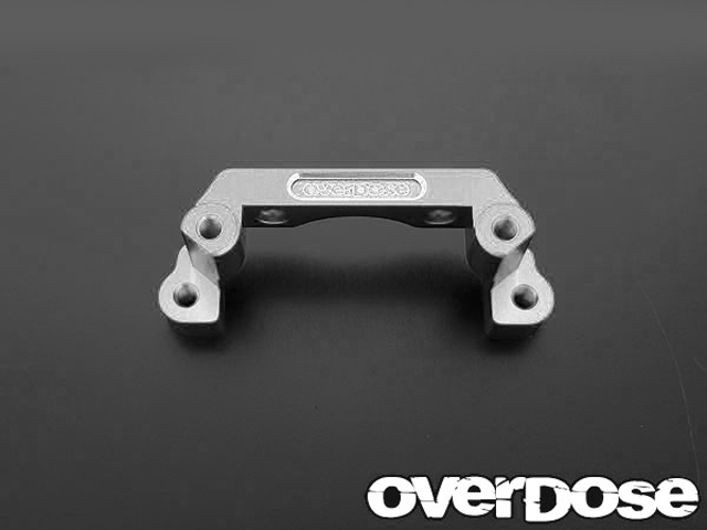 OVERDOSE　OD1231　アルミリヤギヤケースマウント・シルバー（For ドリパケ）