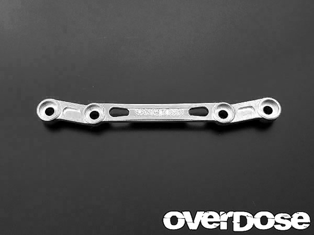 OVERDOSE　OD1262　アルミフロントタワーバー（For ドリパケ/シルバー）