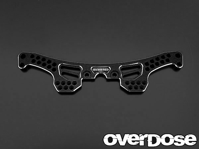OVERDOSE OD1297 アルミリヤショックタワー(For ドリパケ/ブラック) OVERDOSE OD1297 アルミリヤショックタワー(For ドリパケ/ブラック)