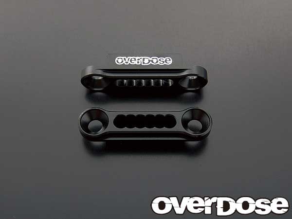 OVERDOSE　OD1429　アルミショックアジャストブロック (For OD/Vacula/Divall /ブラック)