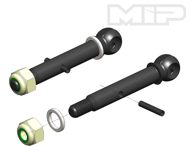 MIP M-14119 MIP CVDアクスル(2本入)【パックドライブシステム/TLR22 2.0用】 MIP M-14119 MIP CVDアクスル(2本入)【パックドライブシステム/TLR22 2.0用】