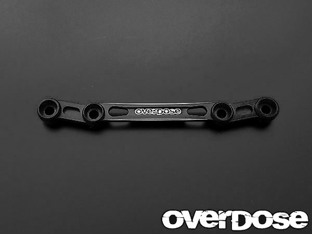 OVERDOSE　OD1264　アルミフロントタワーバー（For ドリパケ/ブラック）