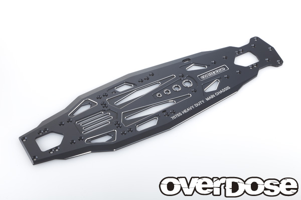 OVERDOSE　OD1625　Heavy Duty アルミメインシャーシ (For OD/Vacula/Divall /ブラック)