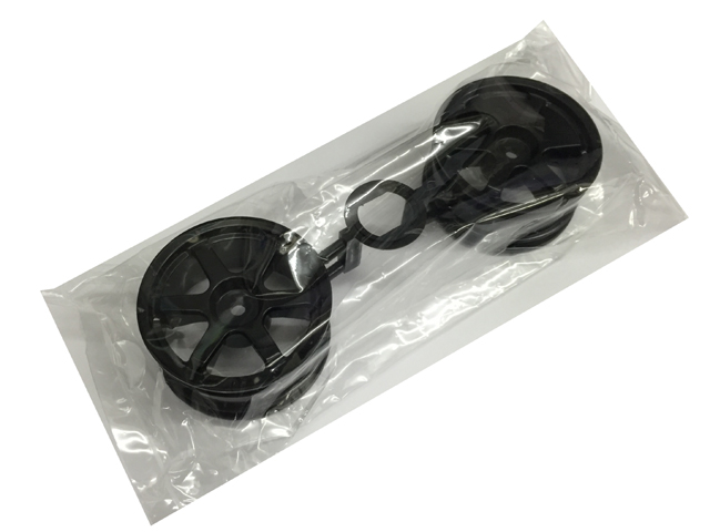 TAMIYA　10335164-000　ホイール【2個入/58223/黒/カスタマーパーツ】