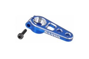 SANWA　107A54262A　アルミサーボホーン　BLUE　1pcs