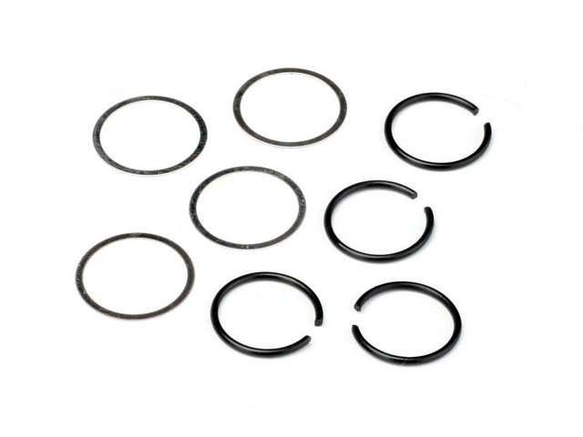 HPI　114762　INPUT SHAFT CLIP / SHIMS SET (4PCS)