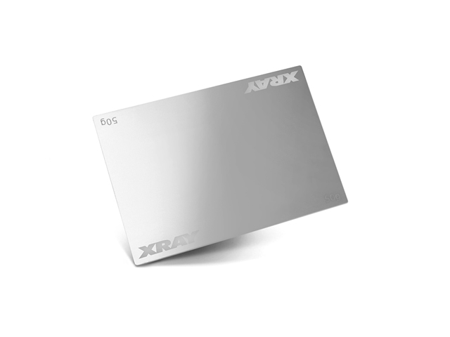 XRAY 326180 ステンレスバッテリーウェイト【50g/XB2】 XRAY 326180 ステンレスバッテリーウェイト【50g/XB2】