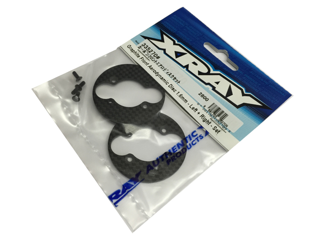 XRAY　335270　カーボンフロントエアロディスクセット【NT1 2015用】