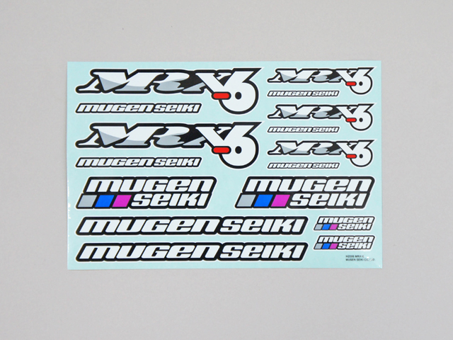 MUGEN　H1020　MRX-6 デカール