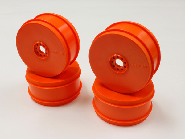 KYOSHO　IFH006KO　ディッシュホイール (4pcs/蛍光オレンジ/MP9 TKI4)