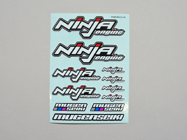 MUGEN　JX19004　NINJA エンジンデカール