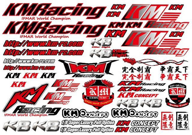 KM GROUP　K8-2000　K8 デカール