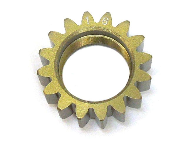 KM GROUP　K8-602-16T　K8用ハードコートピニオンギヤ16T(7075-T6)