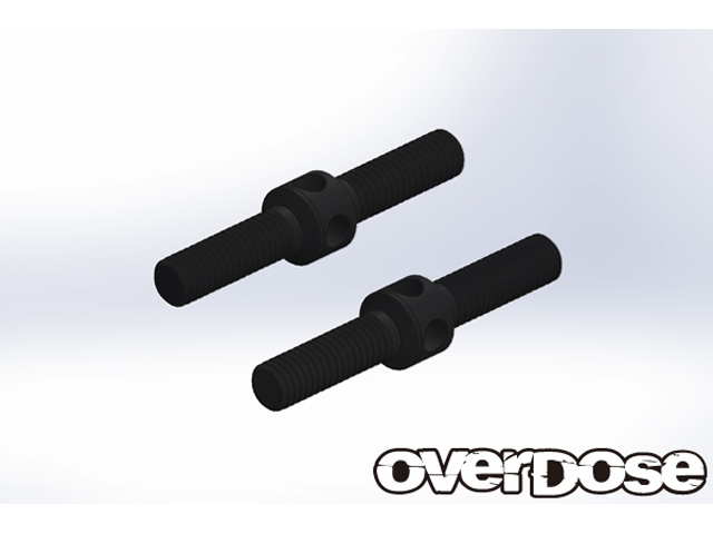OVERDOSE　OD1767　HD ターンバックル （スチール / ブラック /23mm/For Vacula/ Divall用)