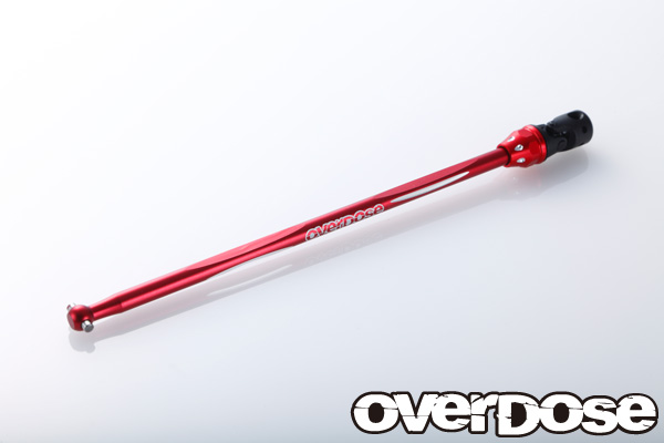 OVERDOSE　OD1769　センターユニバーサルジョイント （For Divall / レッド）
