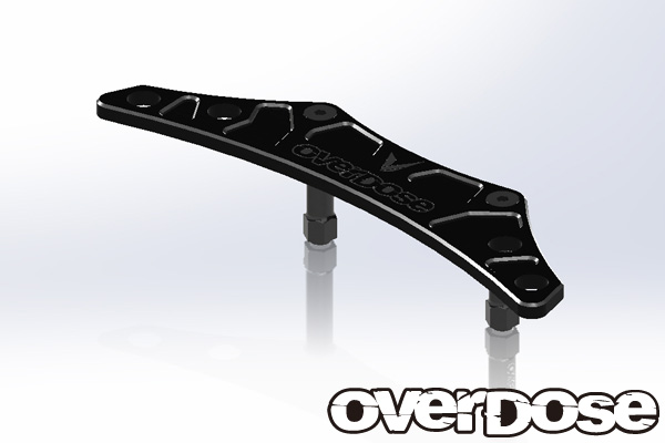OVERDOSE　OD1916　アルミバンパーサポート (For Vacula/ ブラック )