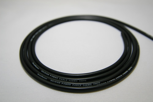 PROSPEC　PS-14WK　プロスペックシリコンパワーケーブル　スーパーフレックス【14AWG/100cm/ブラック】