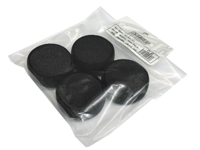 RUSH　RU-0347　RUI-LW Molded inner Black 【Light Weight/4個入】