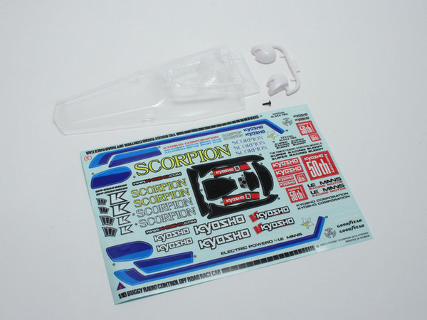 KYOSHO SCB001 クリアボディセット(スコーピオン2014) KYOSHO SCB001 クリアボディセット(スコーピオン2014)