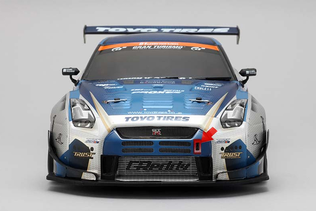 ヨコモ　GTRボディ ヨコモ GTRボディ ヨコモSD1.0 GT-Rボディ、タイヤ付き FD3S ZX 1/10 RC