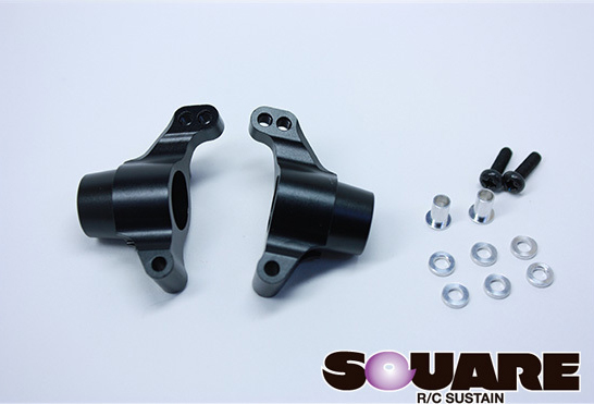 SQUARE SWR-40BK WR-02C シティーターボ用アルミリヤハブ(トーイン0度/ブラック) SQUARE SWR-40BK WR-02C シティーターボ用アルミリヤハブ(トーイン0度/ブラック)