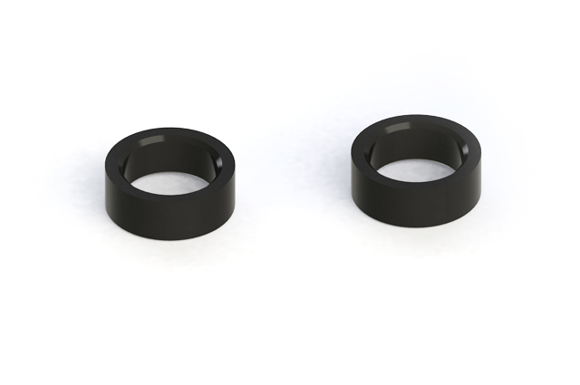 Team Durango　TD310670　クランチスペーサー5x7x2.5mm (2pcs)【DEX410v5】