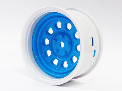 TETSUJIN　TT-7623　SUPER RIM SET【RIM01ホワイト ｘ Sunflower_ブルー/各2個セット】