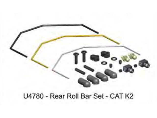 Schumacher　U4780　Rear Roll Bar Set - CAT K2