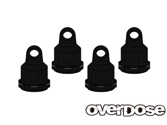 OVERDOSE　OD1988　ロングアルミショックブラケット(For HG ショック /4pcs)