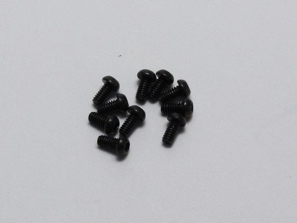 KYOSHO　1-S12004H　ボタンビス(M2x4)(ヘックス/10入)