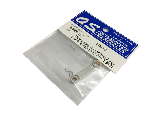 O.S.ENGINE 23605012 コンロッド/ピストンピンリテーナー3個付(MAX 21XR-B) O.S.ENGINE 23605012 コンロッド/ピストンピンリテーナー3個付(MAX 21XR-B)