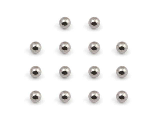 ASSOCIATED　6581　カーバイドデフボール【3/32in・14ケ入】