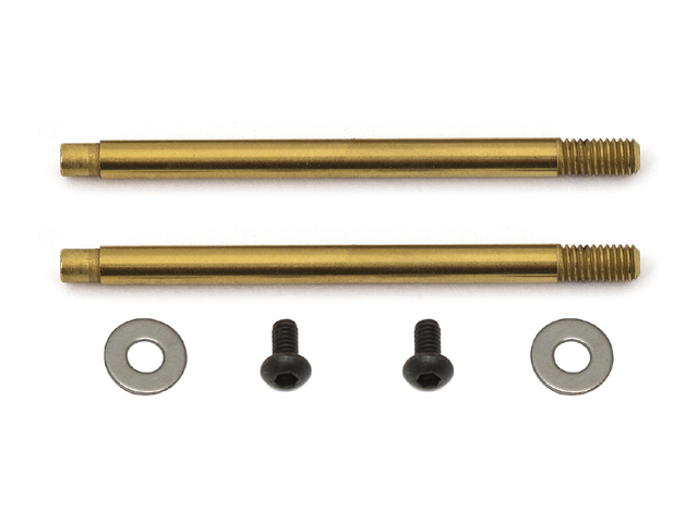 ASSOCIATED 91617 TiNコーティングショックシャフトV2【3x23mm】 ASSOCIATED 91617 TiNコーティングショックシャフトV2【3x23mm】