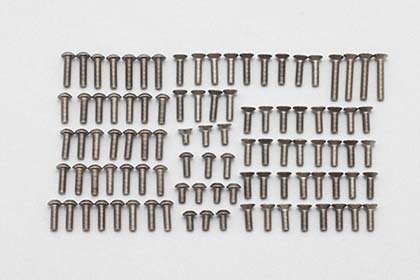 YOKOMO Y2-TSS YD-2/YD-2Plus用チタン製M3スクリューセット(1台分75本入) YOKOMO Y2-TSS YD-2/YD-2Plus用チタン製M3スクリューセット(1台分75本入)