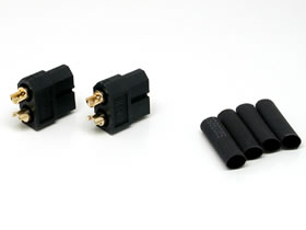 SQUARE SGC-44F XT60コネクター(ブラック)メス2個入 SQUARE SGC-44F XT60コネクター(ブラック)メス2個入
