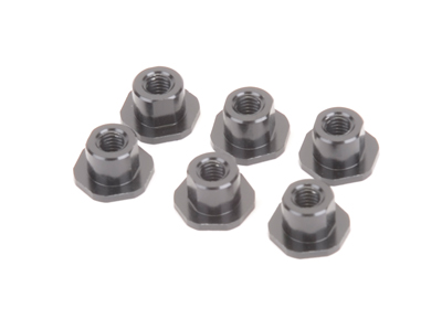 Schumacher　U7027　0.0 Offset Lower Arm Insert - Eclipse - pk6