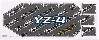 YOKOMO　Z4-002P　YZ-4用 シャーシ プロテクティブ シート