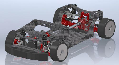 WRAP UP NEXT　0364-FD　カーボンフレーム REAL COMSEPT(FR-D V2.0/V3.0/V4.0)