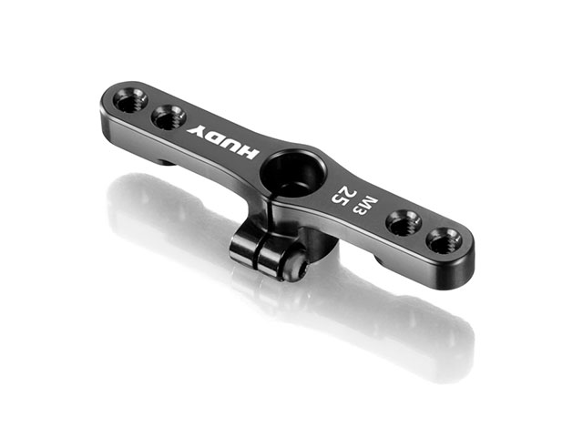 HUDY 293449 HUDYアルミスロットルサーボホーン・クランプ【25T/2穴/M3/フタバ用】 HUDY 293449 HUDYアルミスロットルサーボホーン・クランプ【25T/2穴/M3/フタバ用】