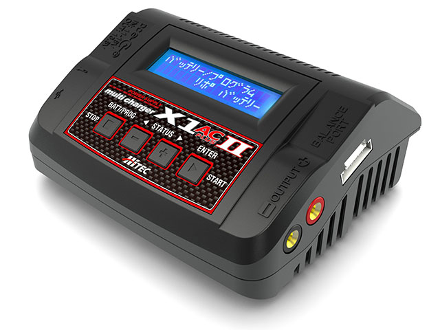 HiTEC　44273　multi charger X1 AC PLUS Ⅱ多機能充・放電器