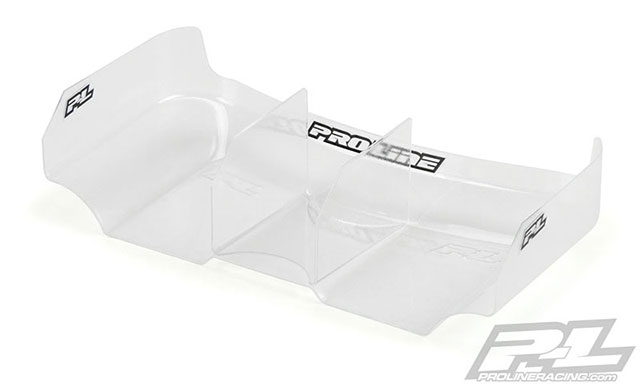 PROLINEã6320-00ãAir Force 2 Lightweight 6.5" Clear Rear Wing with Center Fin