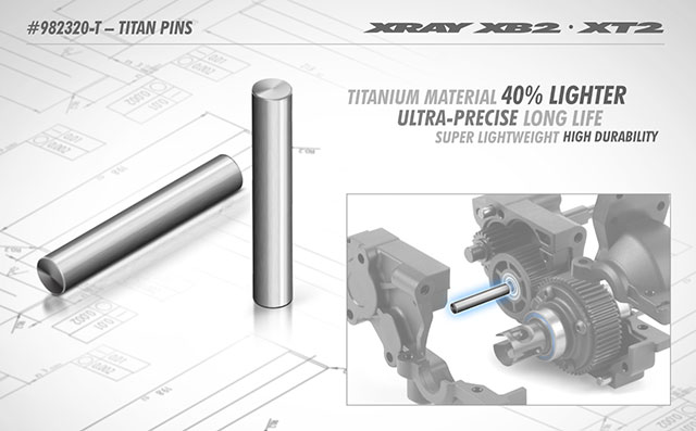 XRAYã980320ããã¿ã³ãã³ã3X20/2pcs/XB2ã