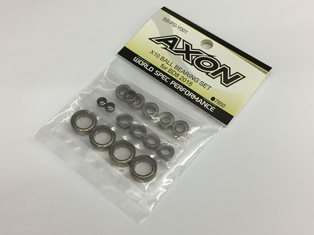 AXONãBS-PG-Y001ãX10 BALL BEARING SET for BD8 2018