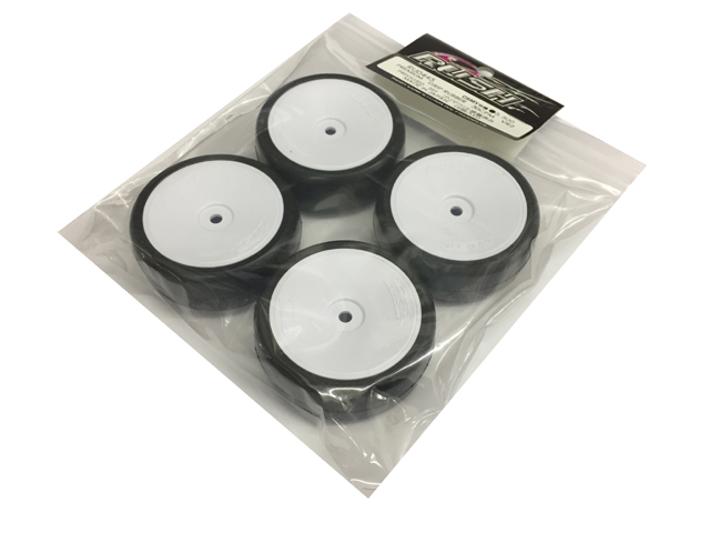 RUSH　RU-0445　PREMIUM GRIP RUBBER 30CPM VR2【プリマウント接着済/4個入】