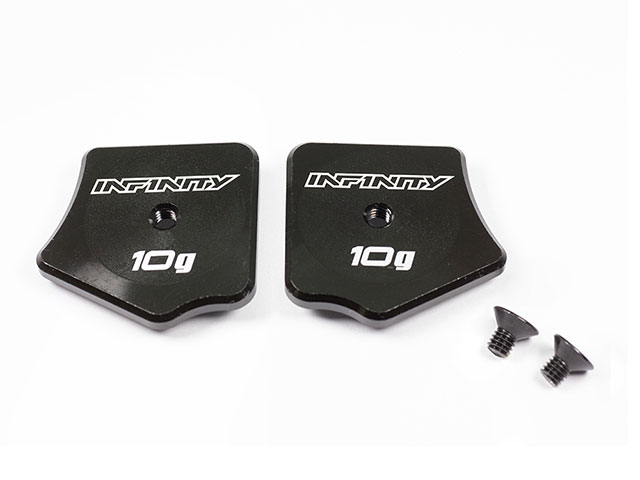 INFINITY T094B フロントバランスウェイト(L/R 各10g) INFINITY T094B フロントバランスウェイト(L/R 各10g)