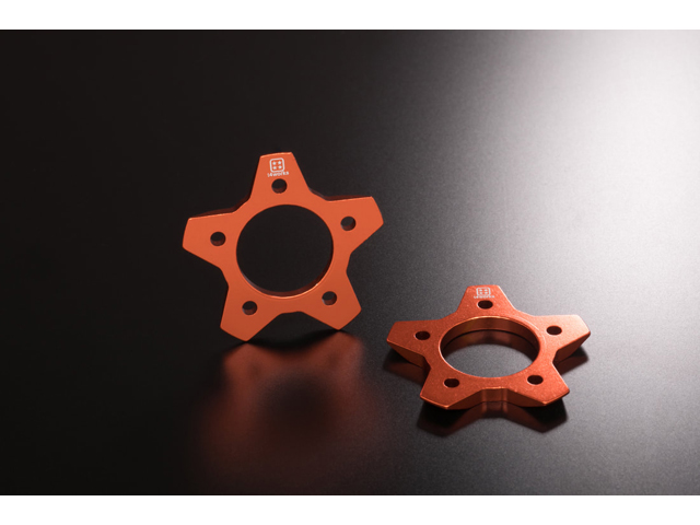 T4WORKS　T4-WD01OR　ビレットインナー【スターディスク/オレンジ/2個入】