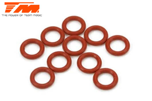 TEAM MAGIC　TM152005　O-ring - 4.7x1.4mm (10 pcs)