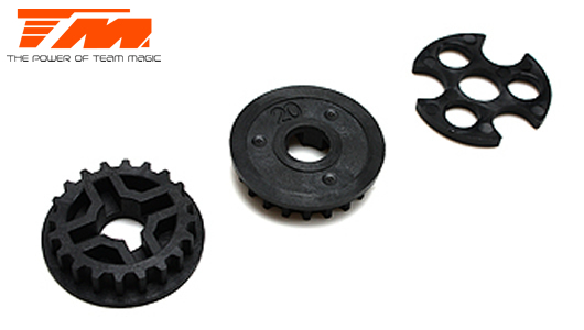 TEAM MAGIC　TM507110　20T Pulley (2 pcs)